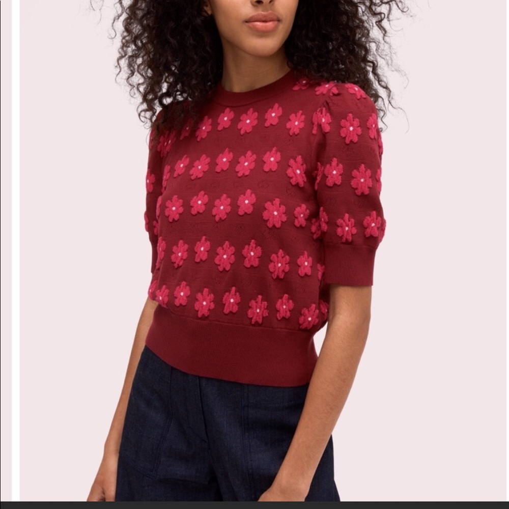 NWOT ✨kate spade✨ Marker Floral Sweater